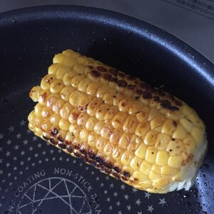 生とうもろこしで☆バター醤油の焼きとうもろこし☆